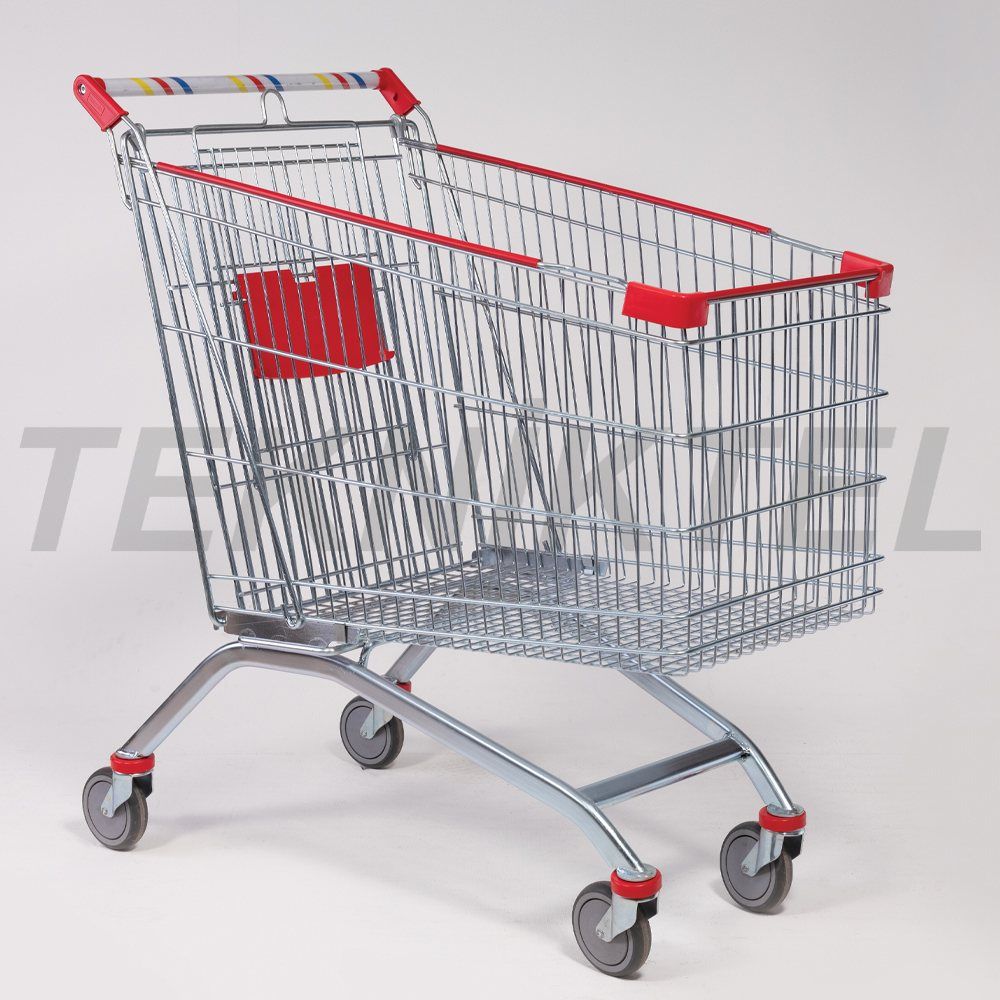 240 Litre Profil Tabanlı Market Arabası – Fotoğraf 1
