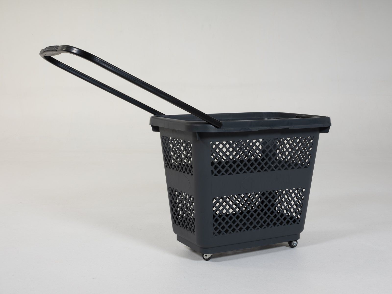 54 Litre Tekerlekli Plastik El Sepeti – Fotoğraf 1