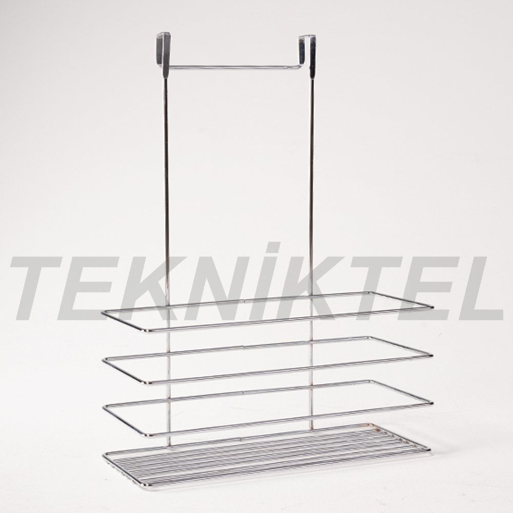 Schranktür-Organizer – Silber
