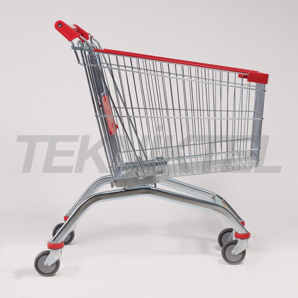 125 Litre Profil Tabanlı Market Arabası – Fotoğraf 2