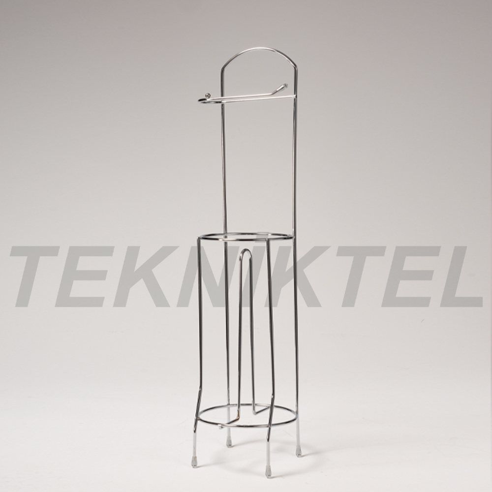 Oval Tuvalet Kağıtlığı – Gümüş