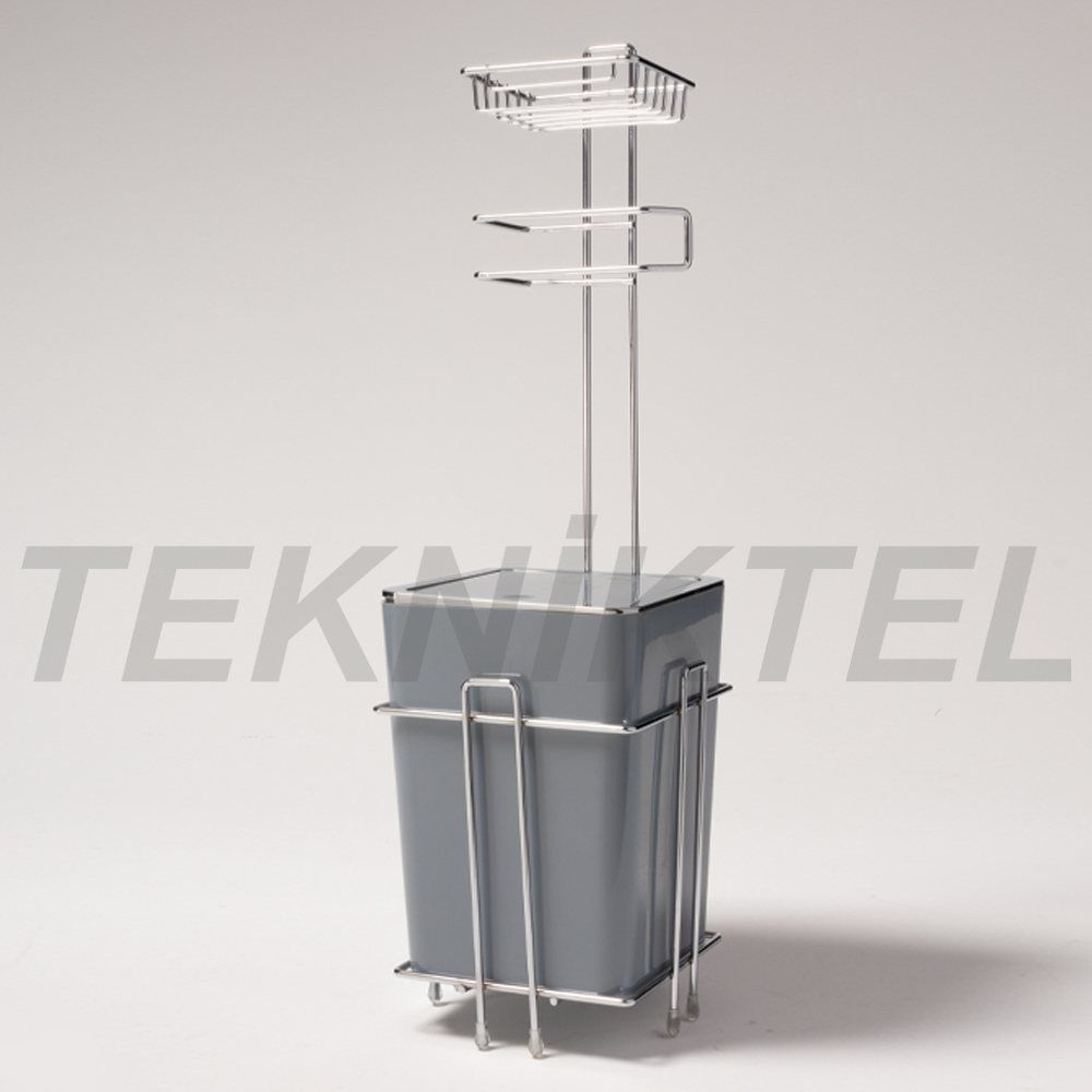 Kovalı Tuvalet Kağıtlığı – Gümüş