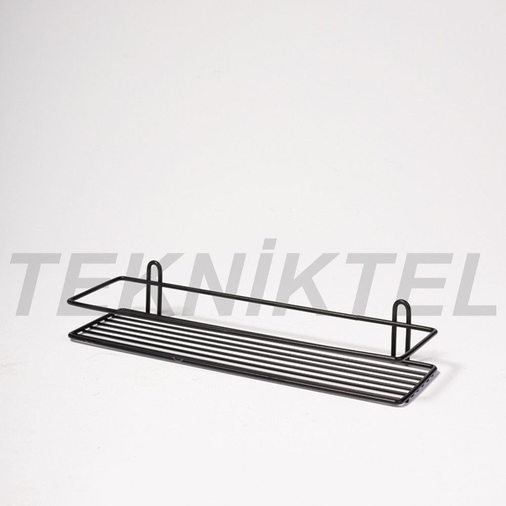 Gewürzregal, 1 Etage – Schwarz