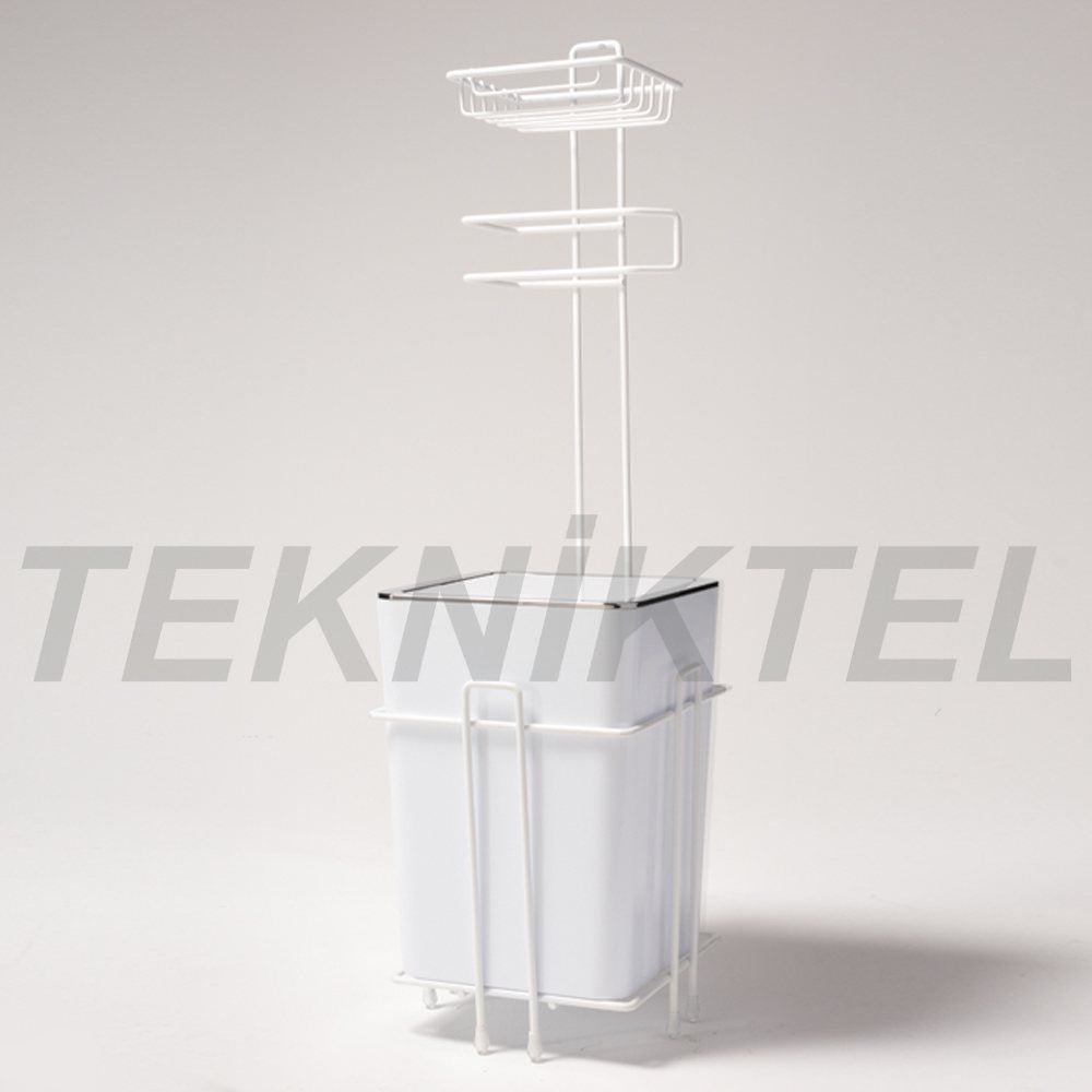 Kovalı Tuvalet Kağıtlığı – Beyaz
