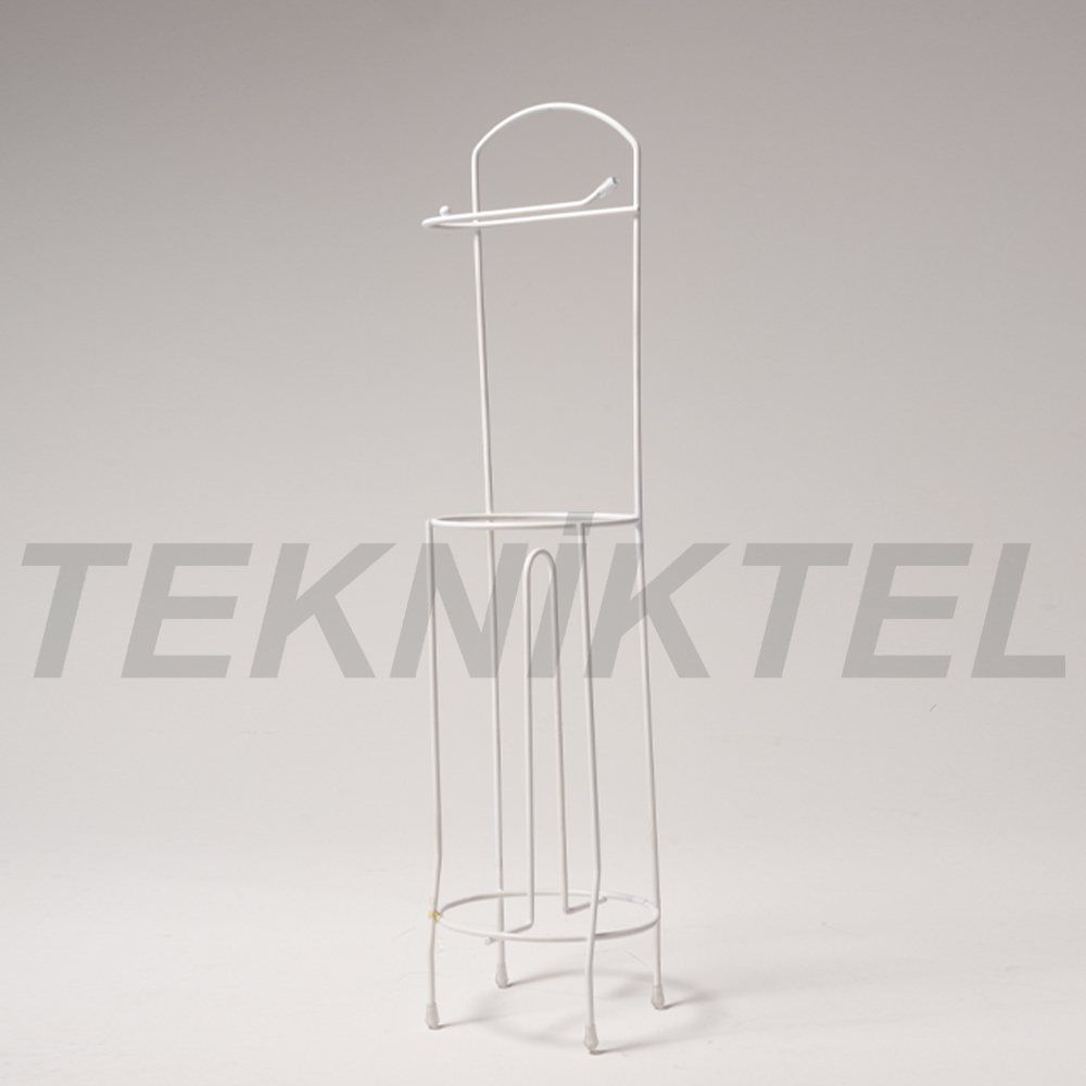 Oval Tuvalet Kağıtlığı – Beyaz