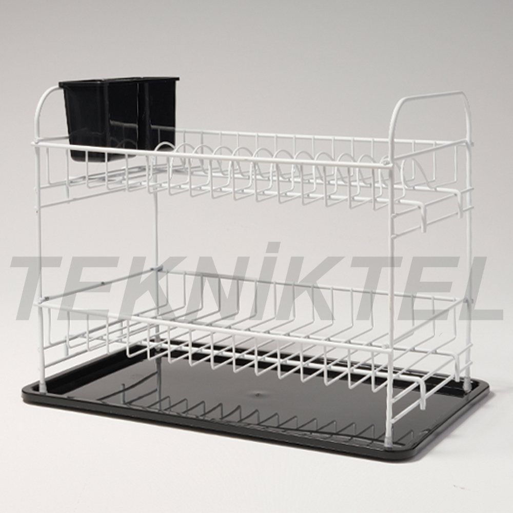 İki Katlı Tabaklık – Beyaz