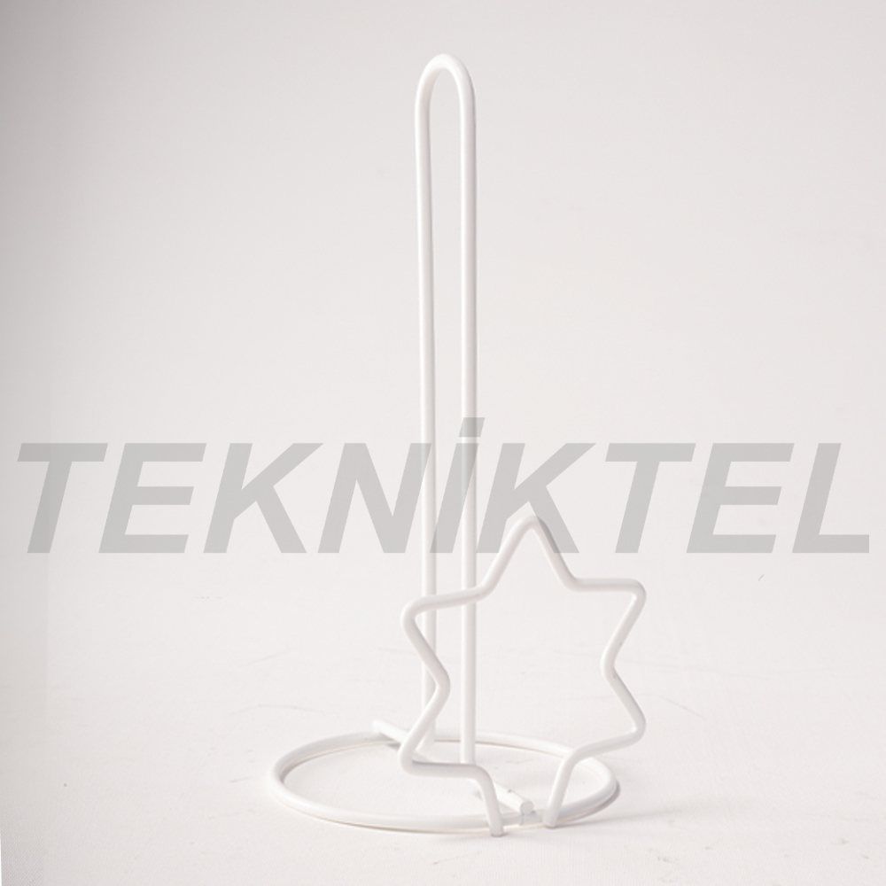 Masaüstü Kağıt Havluluk - Yıldız – Beyaz